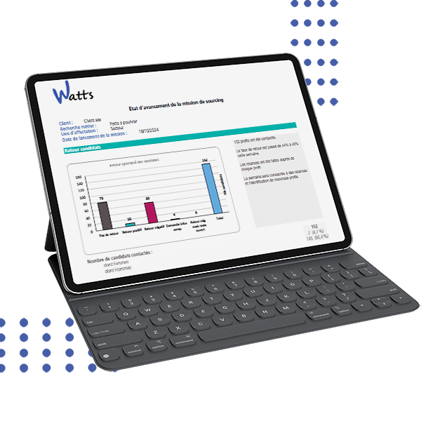 Etat avancement mission sourcing